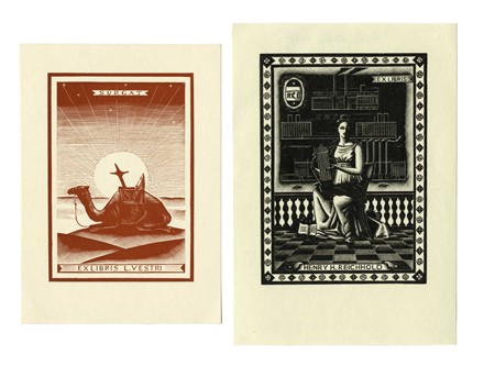  Italo Zetti  (Firenze, 1913 - Casore del Monte, 1978) : Lotto composto di 8 ex  [..]