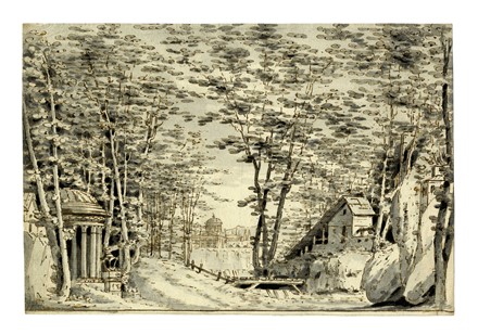  Alessandro Sanquirico  (Milano, 1777 - 1849) : Due scenografie classiche.  - Auction Ancient Art [I Part] - Libreria Antiquaria Gonnelli - Casa d'Aste - Gonnelli Casa d'Aste