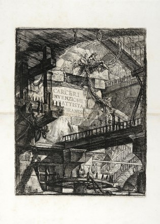  Giovanni Battista Piranesi  (Mogliano Veneto, 1720 - Roma, 1778) : Carceri d'invenzione.  - Auction Ancient Art [I Part] - Libreria Antiquaria Gonnelli - Casa d'Aste - Gonnelli Casa d'Aste