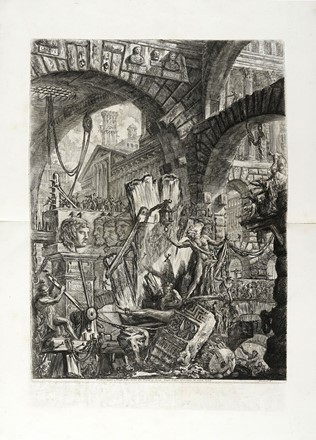  Giovanni Battista Piranesi  (Mogliano Veneto, 1720 - Roma, 1778) : Carceri d'invenzione.  - Asta Arte Antica [Parte I] - Libreria Antiquaria Gonnelli - Casa d'Aste - Gonnelli Casa d'Aste