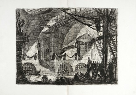  Giovanni Battista Piranesi  (Mogliano Veneto, 1720 - Roma, 1778) : Carceri d'invenzione.  - Asta Arte Antica [Parte I] - Libreria Antiquaria Gonnelli - Casa d'Aste - Gonnelli Casa d'Aste