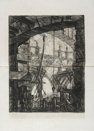  Giovanni Battista Piranesi  (Mogliano Veneto, 1720 - Roma, 1778) : Carceri d'invenzione.  - Auction Ancient Art [I Part] - Libreria Antiquaria Gonnelli - Casa d'Aste - Gonnelli Casa d'Aste