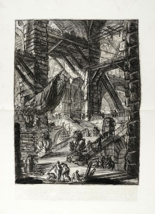  Giovanni Battista Piranesi  (Mogliano Veneto, 1720 - Roma, 1778) : Carceri d'invenzione.  - Asta Arte Antica [Parte I] - Libreria Antiquaria Gonnelli - Casa d'Aste - Gonnelli Casa d'Aste