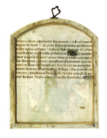  Anonimo del XV secolo : Scena di trapasso.  - Auction Ancient Art [I Part] - Libreria Antiquaria Gonnelli - Casa d'Aste - Gonnelli Casa d'Aste