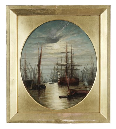  Scuola inglese di fine XIX secolo : Lotto composto di 2 dipinti.  - Auction Modern  [..]