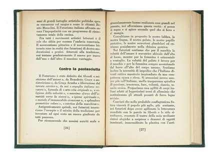  Marinetti Filippo Tommaso : La cucina futurista.  Fillia [pseud. di Colombo Luigi  [..]