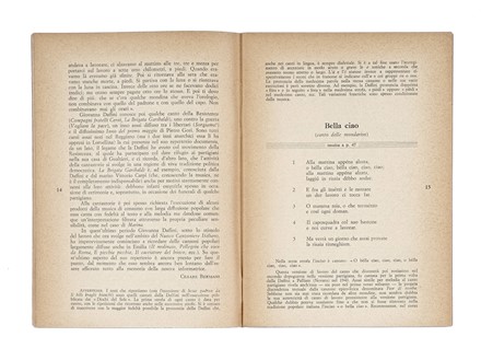 Il nuovo Canzoniere italiano. Nn. 1-8. Musica  - Auction Books, autographs and manuscripts - Libreria Antiquaria Gonnelli - Casa d'Aste - Gonnelli Casa d'Aste