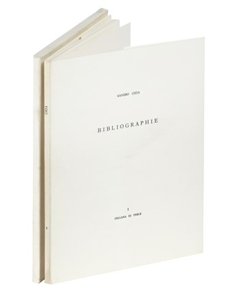  Chia Sandro : Bibliographie. Libro d'Artista, Collezionismo e Bibliografia  - Auction Books, autographs and manuscripts - Libreria Antiquaria Gonnelli - Casa d'Aste - Gonnelli Casa d'Aste