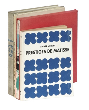  Matisse Henri : Les grandes gouaches decoupes.  Andr Verdet, Joan Mir  (Montroig, 1893 - Palma di Majorca, 1983)  - Asta Libri, autografi e manoscritti - Libreria Antiquaria Gonnelli - Casa d'Aste - Gonnelli Casa d'Aste