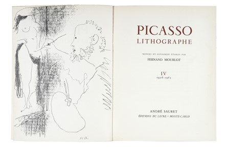  Mourlot Ferdinand : Picasso lithographe [...]. IV 1956-1963. Libro d'Artista  Carlo  [..]