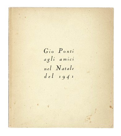  Ponti Lisa : Poesie [...] e disegni... Arte, Libro d'Artista  Gio Ponti  (Milano,  [..]