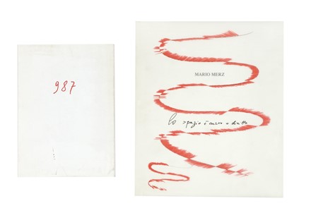 Merz Mario : 987. Libro d'Artista, Cataloghi di arte, Collezionismo e Bibliografia, Arte  - Auction Books, autographs and manuscripts - Libreria Antiquaria Gonnelli - Casa d'Aste - Gonnelli Casa d'Aste