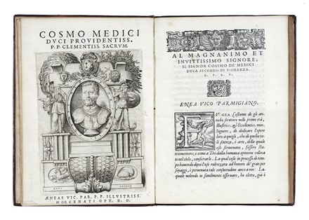  Vico Enea : Discorsi [...] sopra le medaglie de gli antichi divisi in due libri.  - Asta Libri, autografi e manoscritti - Libreria Antiquaria Gonnelli - Casa d'Aste - Gonnelli Casa d'Aste