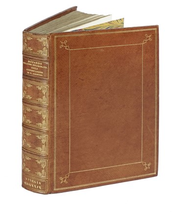  Boiardo Matteo Maria : Orlando Innamorato. I tre libri dello innamoramento di Orlando (-Il quarto libro dello innamoramento di Orlando).  - Asta Libri, autografi e manoscritti - Libreria Antiquaria Gonnelli - Casa d'Aste - Gonnelli Casa d'Aste