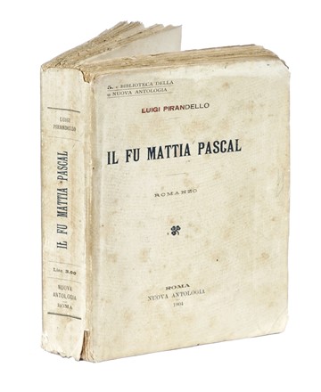  Pirandello Luigi : Il fu Mattia Pascal. Letteratura italiana  - Auction Books,  [..]