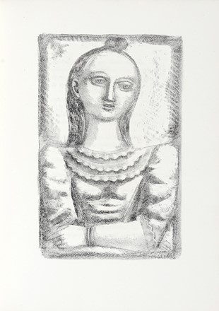  Verlaine Paul : Poesie.  Massimo Campigli  (Berlino, 1895 - Saint-Tropez, 1971), Raffaele Carrieri  (Taranto, 1905 - Pietrasanta, 1984)  - Asta Libri, autografi e manoscritti - Libreria Antiquaria Gonnelli - Casa d'Aste - Gonnelli Casa d'Aste