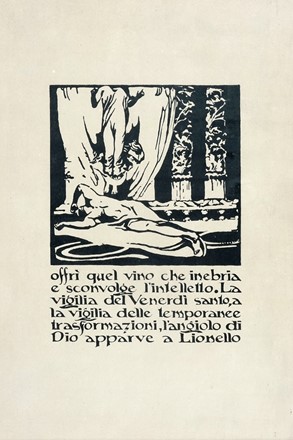  Sartorio Giulio Aristide : Sibilla. Poema drammatico in quattro atti. Libro d'Artista,  [..]