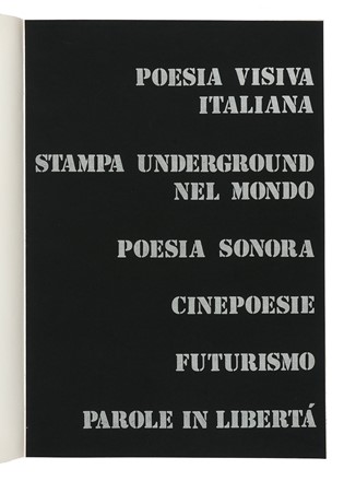  Marcucci Lucia : Io ti ex-amo [Quaderni di Techne].  Eugenio Miccini, Delia Betto, Giuseppe Chiari  (Firenze, 1926 - 2007), Lamberto Pignotti, Mirella Bentivoglio, Edoardo Sanguineti  - Asta Libri, autografi e manoscritti - Libreria Antiquaria Gonnelli - Casa d'Aste - Gonnelli Casa d'Aste