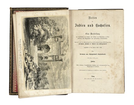  Schlagintweit Hermann : Reisen in Indien und Hochasien... Geografia e viaggi, Letteratura  [..]