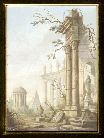  Renato Zini  (Firenze, 1890 - 1969) : Lotto composto di 2 dipinti.  - Auction Ancient, Modern and Contemporary Art [II Part ] - Libreria Antiquaria Gonnelli - Casa d'Aste - Gonnelli Casa d'Aste