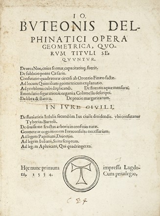  Borrel Jean : Opera geometrica.  - Asta Libri, autografi e manoscritti - Libreria  [..]