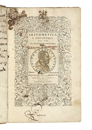  Peverone Giovanni Francesco : Arithmetica e geometria.  - Asta Libri, autografi  [..]