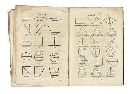  Pico Geronimo : Tesoro di matematiche considerationi... Geometria, Scienze tecniche  [..]