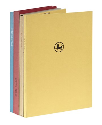  Catullus Gaius Valerius : Ad Lesbiam.  Achille Funi  (Ferrara, 1890 - Appiano Gentile, 1972), Allen Ginsberg, Ernesto Treccani  (Milano, 1920 - 2009), Johann Wolf (von) Goethe, Dylan Thomas  - Asta Libri, autografi e manoscritti - Libreria Antiquaria Gonnelli - Casa d'Aste - Gonnelli Casa d'Aste