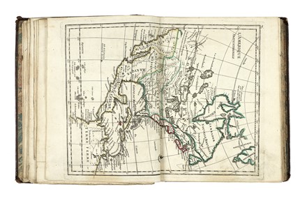  Le Rouge Georges Louis : Atlas Nouveau Portatif a l'Usage des Militaires, et du Voyageur Contenant 91 Cartes Dressees sur les Nouvelles Observations...  - Asta Libri, autografi e manoscritti - Libreria Antiquaria Gonnelli - Casa d'Aste - Gonnelli Casa d'Aste