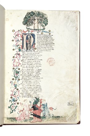  Alighieri Dante : Dante Estense. Ms a.R.4.8. (Ital. 474).  - Asta Libri, autografi  [..]