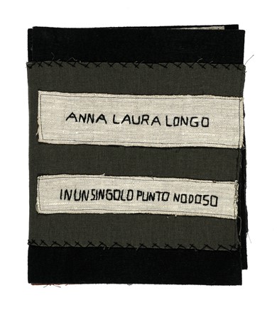  Longo Anna Laura : In un singolo punto nodoso. Libro d'Artista, Collezionismo e  [..]