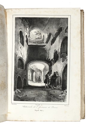 Ajello Giambattista, D'Ayala Mariano : Napoli e i luoghi celebri delle sue vicinanze. Volume I (-II).  Benedetto Marzolla, Achille Gigante, Achille Vianelli, Francesco Wenzel, Antonio Zezon  (Napoli, 1803 - 1881)  - Asta Libri, autografi e manoscritti - Libreria Antiquaria Gonnelli - Casa d'Aste - Gonnelli Casa d'Aste