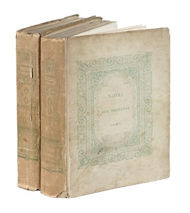  Ajello Giambattista, D'Ayala Mariano : Napoli e i luoghi celebri delle sue vicinanze. Volume I (-II).  Benedetto Marzolla, Achille Gigante, Achille Vianelli, Francesco Wenzel, Antonio Zezon  (Napoli, 1803 - 1881)  - Asta Libri, autografi e manoscritti - Libreria Antiquaria Gonnelli - Casa d'Aste - Gonnelli Casa d'Aste