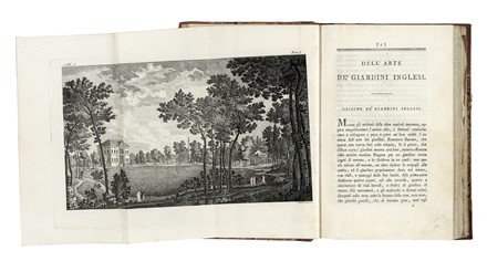  Silva Ercole : Dell?arte dei Giardini inglesi [...]. Edizione seconda. Tomo I (-II).  Filippo Re, Gaetano Riboldi  - Asta Libri, autografi e manoscritti - Libreria Antiquaria Gonnelli - Casa d'Aste - Gonnelli Casa d'Aste