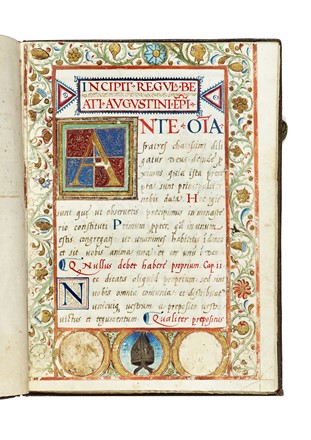 Regula Beati Augustini episcopi.  - Asta Libri, autografi e manoscritti - Libreria Antiquaria Gonnelli - Casa d'Aste - Gonnelli Casa d'Aste