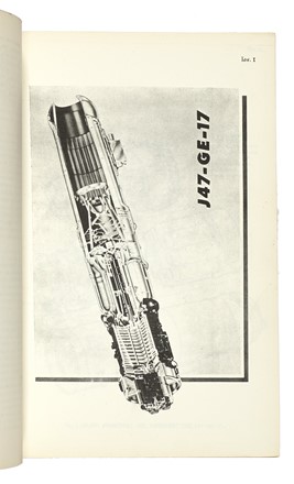 Corso di istruzione sul reattore J47-GE-17. (Fiat - Divisione aviazione servizio assistenza).  - Auction Books, autographs and manuscripts - Libreria Antiquaria Gonnelli - Casa d'Aste - Gonnelli Casa d'Aste
