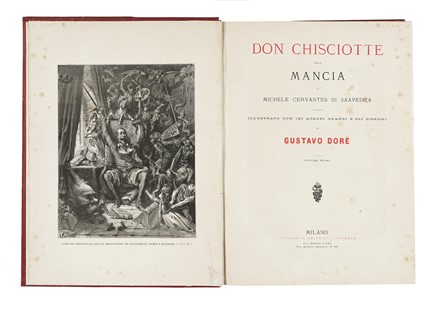  Doré Gustave : Raccolta di 2 opere illustrate da Gustave Doré, in legatura editoriale.  [..]