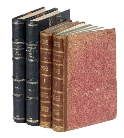  Marmontel Jean Francois : Les Incas, ou La destruction de l'Empire du Pérou... Tome premier (-second).  William Prescott  - Asta Libri, autografi e manoscritti - Libreria Antiquaria Gonnelli - Casa d'Aste - Gonnelli Casa d'Aste
