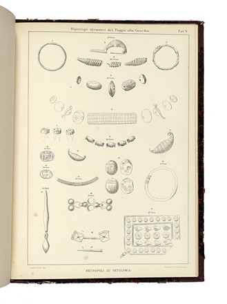  Falchi Isidoro : Vetulonia e la sua necropoli antichissima.  - Asta Libri, autografi e manoscritti - Libreria Antiquaria Gonnelli - Casa d'Aste - Gonnelli Casa d'Aste