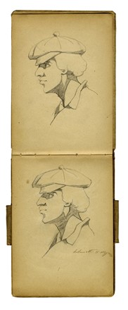  Antonietta Piaggio Costa : Album di disegni.  - Auction Ancient, Modern and Contemporary Art [II Part ] - Libreria Antiquaria Gonnelli - Casa d'Aste - Gonnelli Casa d'Aste