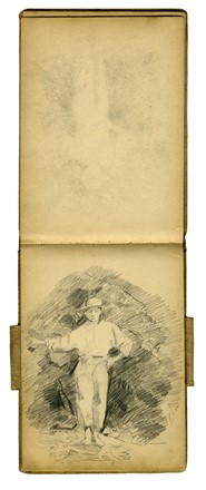  Antonietta Piaggio Costa : Album di disegni.  - Auction Ancient, Modern and Contemporary Art [II Part ] - Libreria Antiquaria Gonnelli - Casa d'Aste - Gonnelli Casa d'Aste