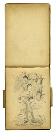  Antonietta Piaggio Costa : Album di disegni.  - Auction Ancient, Modern and Contemporary Art [II Part ] - Libreria Antiquaria Gonnelli - Casa d'Aste - Gonnelli Casa d'Aste