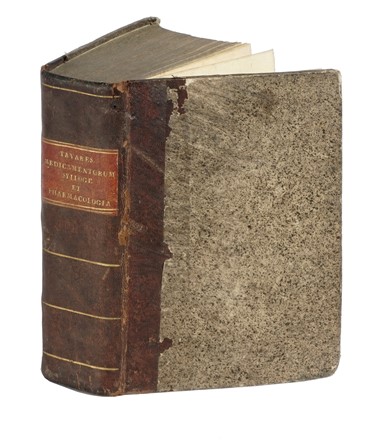  Tavares Francisco : Medicamentorum sylloge, propriae pharmacologiae exempla sistens in usum Academicarum praelectionum.  - Asta Libri, autografi e manoscritti - Libreria Antiquaria Gonnelli - Casa d'Aste - Gonnelli Casa d'Aste