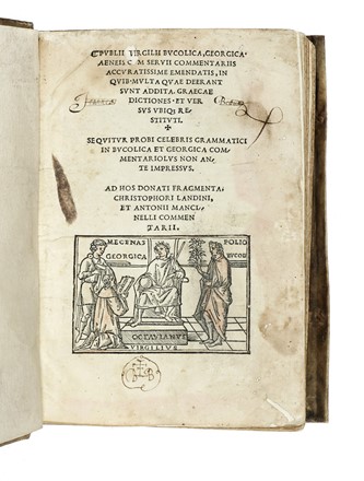  Vergilius Maro Publius : Opera. Bucolica, Georgica. Aeneis cum Servij commentariis accuratissime emendatis...  Cristoforo Landino, Antonio Mancinelli, Maurus Honoratus Servius  - Asta Libri, autografi e manoscritti - Libreria Antiquaria Gonnelli - Casa d'Aste - Gonnelli Casa d'Aste