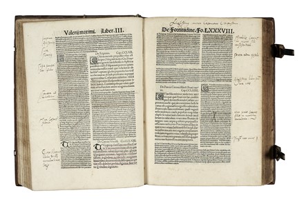  Valerius Maximus : Valerius Maximus cum duplici commentario historico videlicet ac literato Oliuerii Arzignanensis et familiari admodum ac succincto Iodoci Badii Ascensii.  - Asta Libri, autografi e manoscritti - Libreria Antiquaria Gonnelli - Casa d'Aste - Gonnelli Casa d'Aste