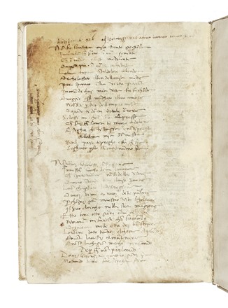  Petrarca Francesco : Trionfi.  Bernardo Lapini  - Asta Libri, autografi e manoscritti  [..]