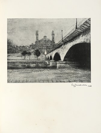  Ratta Cesare : Acquafortisti italiani. Raccolta di acqueforti, acquetinte, puntesecche, maniera nera di 150 artisti. Volume I (-III).  Raoul Dal Molin Ferenzona  (Firenze, 1879 - Milano, 1946), Giorgio Morandi  (Bologna, 1890 - 1964)  - Asta Libri, autografi e manoscritti - Libreria Antiquaria Gonnelli - Casa d'Aste - Gonnelli Casa d'Aste