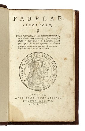  Aesopus : Fabulae Aesopicae.  Bernard Salomon  - Asta Libri, autografi e manoscritti  [..]