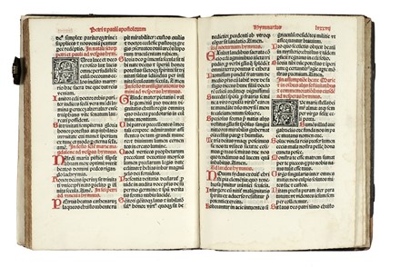 Psalterium Romanum. Letteratura classica, Bibbia, Religione, Legatura, Incunabolo,  [..]