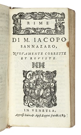  Sannazaro Jacopo : Arcadia nuovamente corretta e ornata d'alcune annotationi da  [..]